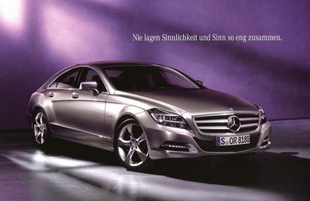 Porszem a gépezetben: az új Mercedes CLS prospektusa kering a világhálon