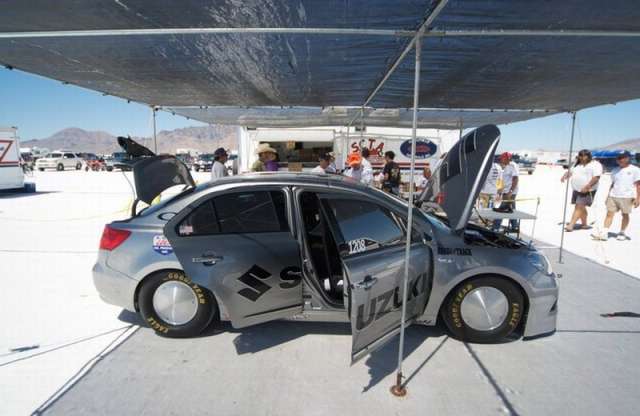 327 km/h-val ment Bonneville-ben a legnagyobb Suzuki