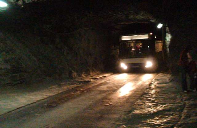 Parajdi sóbánya buszközlekedése