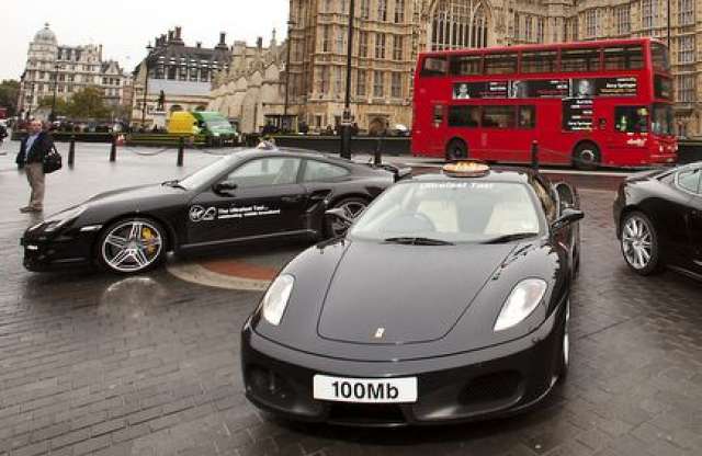 Ferrari, Porsche, Aston Martin, avagy az új londoni taxiflotta
