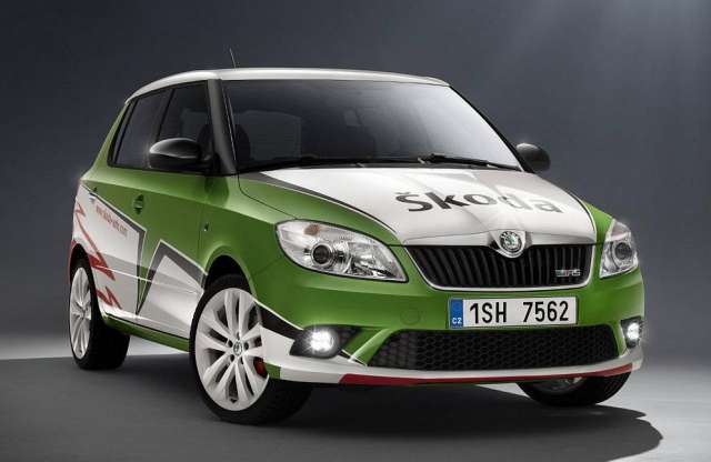 Rally köntösben a 180 lovas Fabia