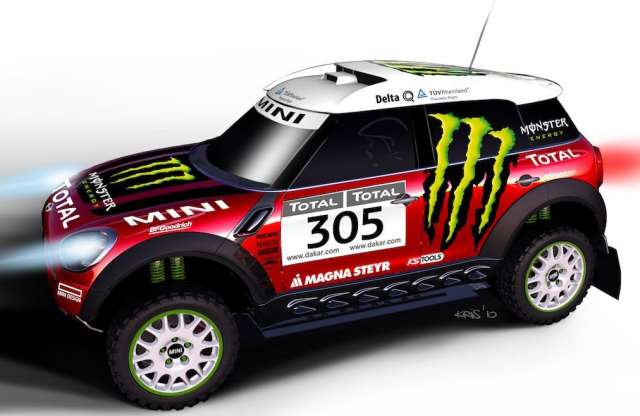 Szuper MINI készül a Dakar ralira