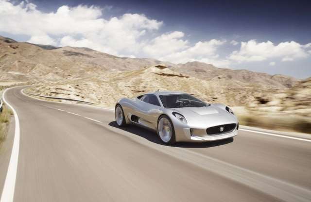 Történelmi sportgép a Jaguar CX-75