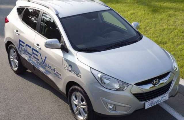 Hidrogén-hajtású Hyundai ix35