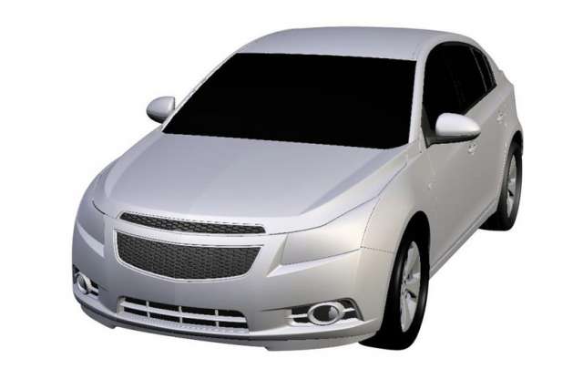 Végleges az ötajtós Chevrolet Cruze formája