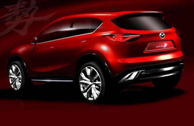 Minagi: dizájnos Mazda SUV készül Genfbe