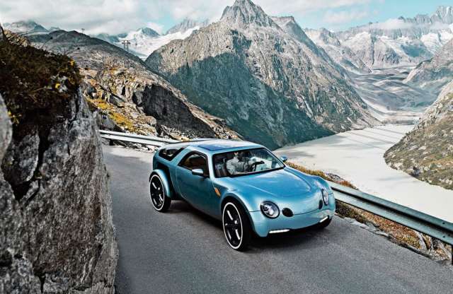 Kivehető benzinmotor növeli a sportos villanyautó hatótávját