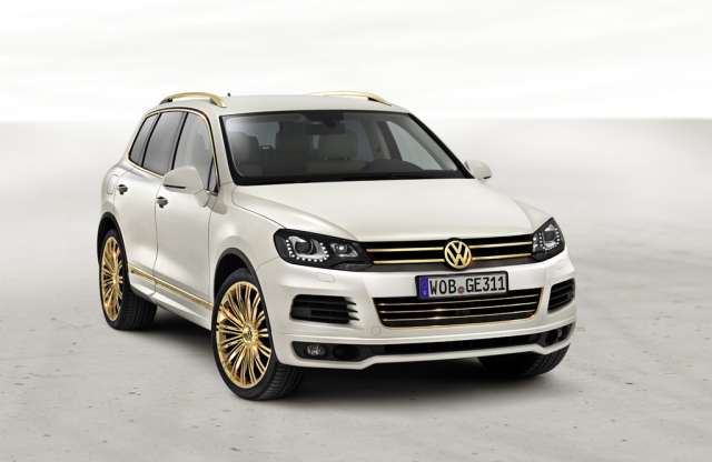 Gyárilag aranyozott VW Touareg