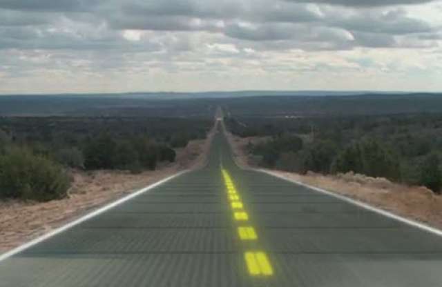 A jövő útja napelemmel van kikövezve