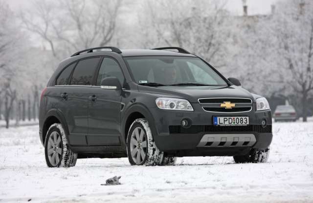 Utolsó pillanatban teszteltük az elsőgenerációs Captivát