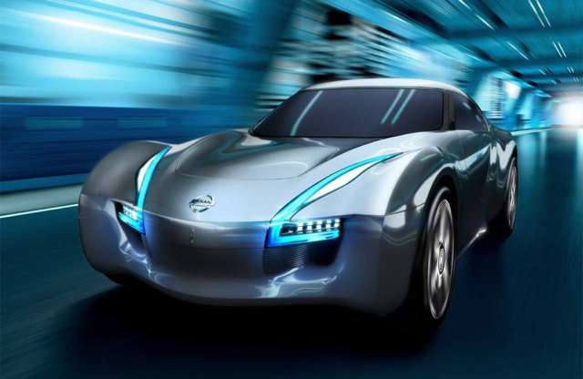 Két villanymotor hajtja a Nissan Esflow sportkocsit