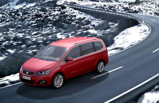 Az idei hóról már lecsúszott a Seat Alhambra 4WD