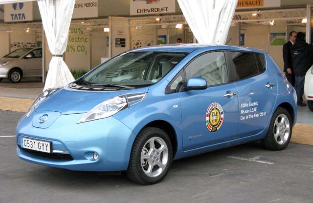 Benzin nélkül is jól megy a Nissan Leaf