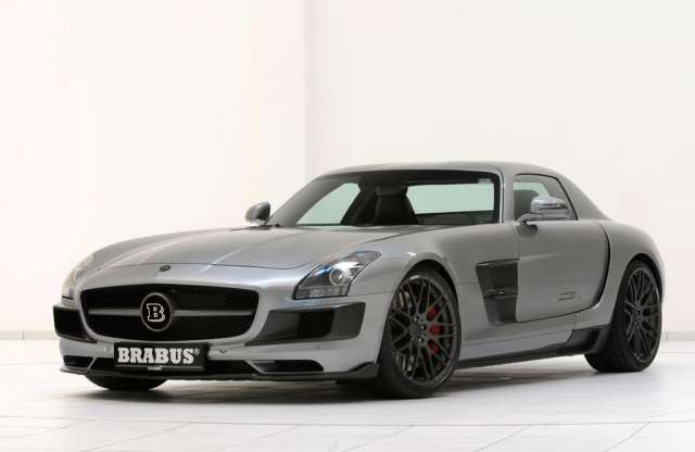 Dupla turbós Mercedes SLS a Brabustól