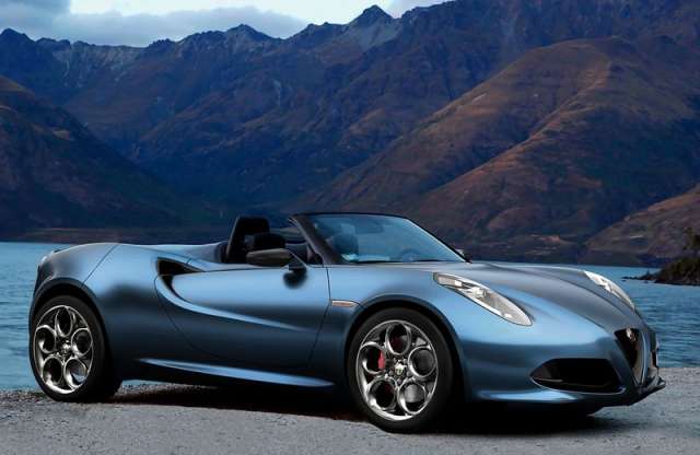 Alfa 4C Spider Porsche motorral?