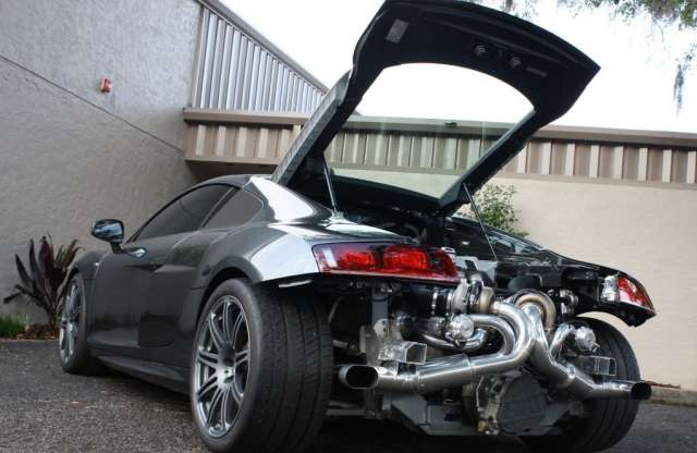 Audi R8 725 lóerővel. Lehet kétszázzal több?