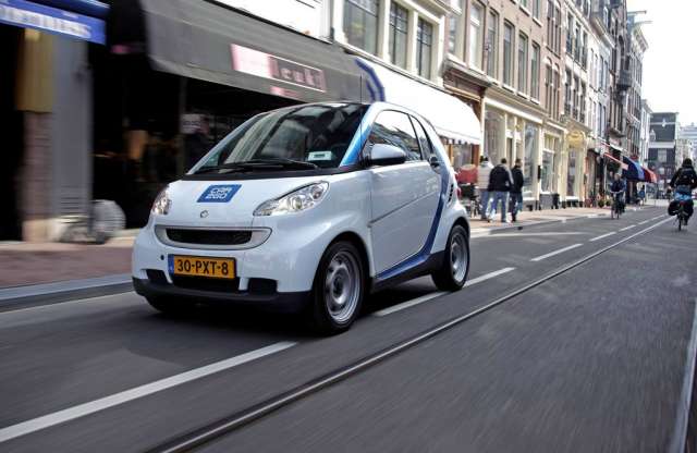 Amszterdamban villannyal indul a car2go