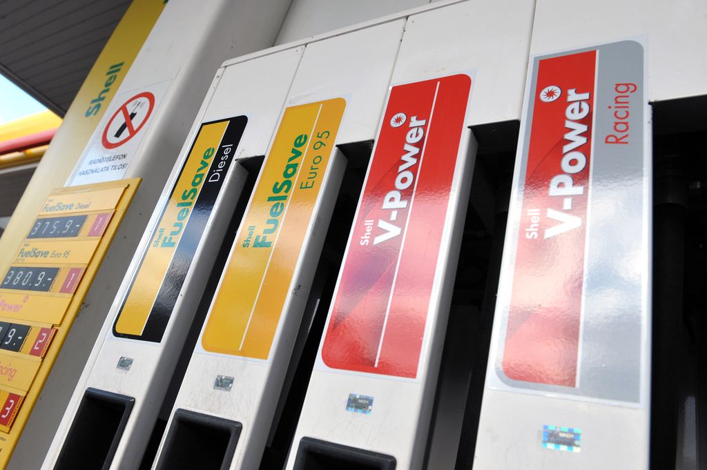 Shell üzemanyag árak ma