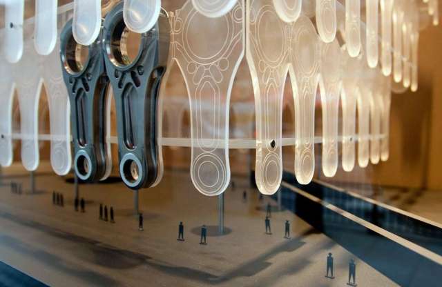 Ferrari alkatrészekből épített város