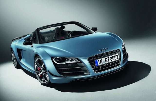 Kalap nélkül 317 km/órát tud az Audi R8 GT Spyder