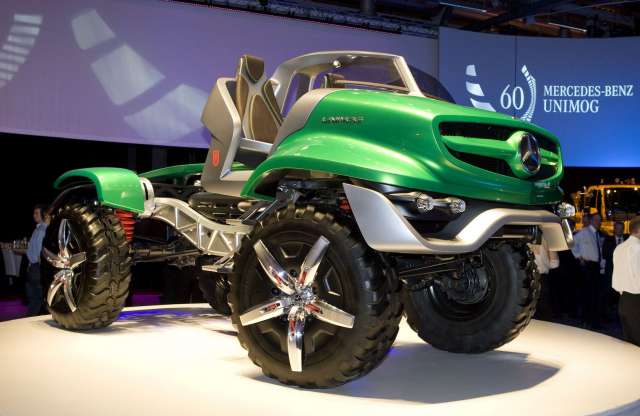 Kabrió haszonjármű a Mercedes-Benztől