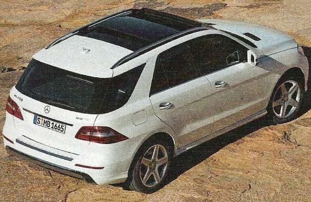 Nem sikerült eltitkolni az új ML Mercit