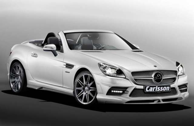Megdolgozta a Carlsson az SLK Mercit