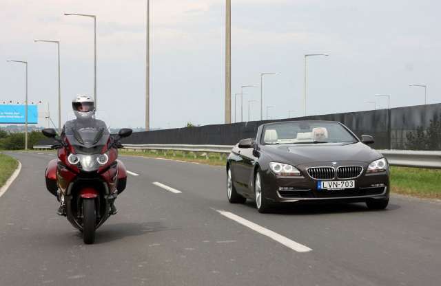 Luxus BMW-érzés hat kerékkel – 640i Cabrio és K 1600 GT teszt