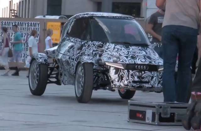 Elektromos Audi szöcske Berlinben