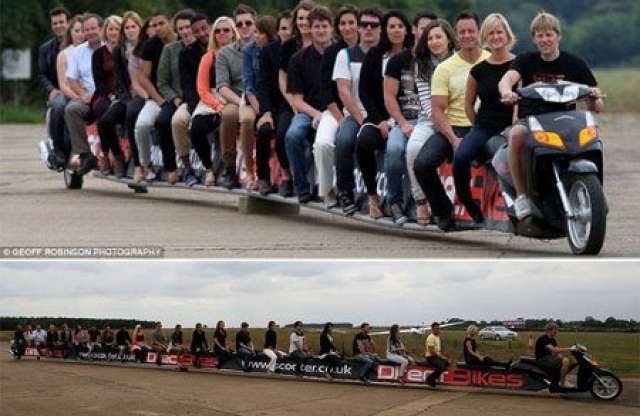 A világ leghosszabb robogója