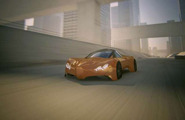 Életre kelt a Flake tanulmányautó