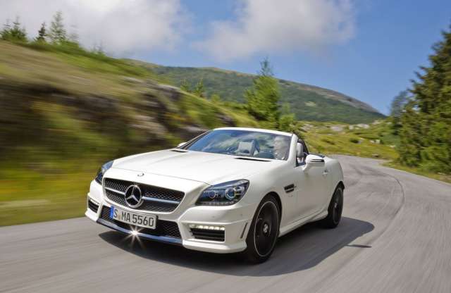 Spórolós után izomkabrió: Mercedes-Benz SLK 55 AMG