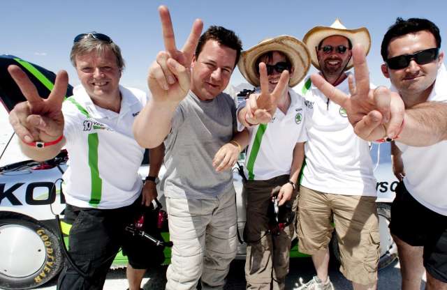 Sikerült a rekorddöntés, 360 felett ment az Octavia Bonneville-ben