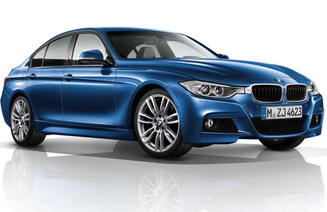 Gyári futómű-ültetés és diffúzor az új BMW sportszedánhoz