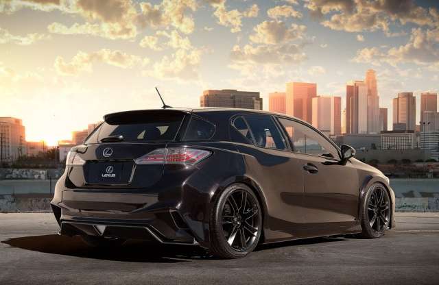 Hibrid lowrider Lexusból: ijesztő, pedig barátságos