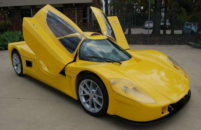 Szupersportkocsi villanymotorral a kenguruk földjéről