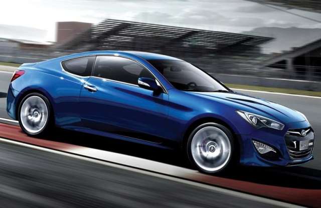 Nagyobb arcot és erősebb motorokat kap a Hyundai Genesis Coupe