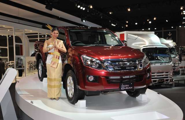 Megújította a platós D-MAX pickupot az Isuzu