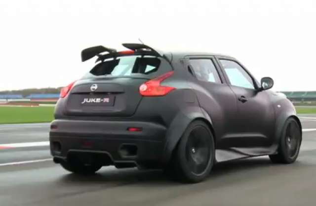 Nissan Juke-R: lézervédelem és első sajtópróba