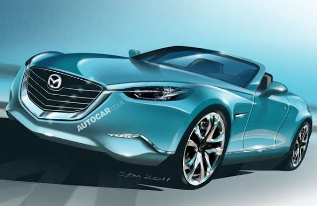 Két év múlva jön a kisebb, könnyebb, turbós Mazda MX-5
