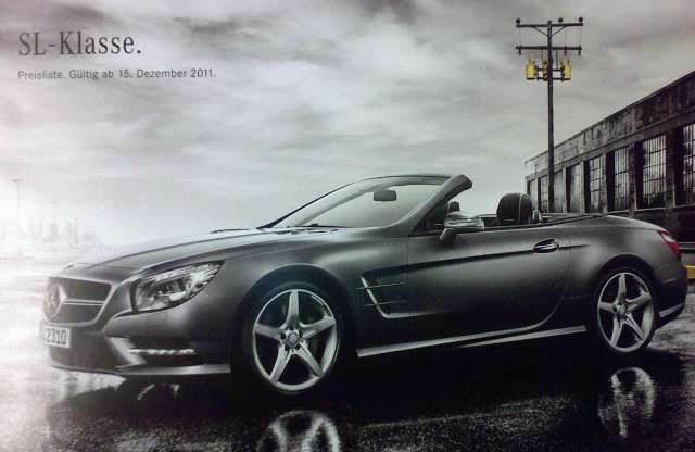 Titkos képek az új Mercedes roadsterről