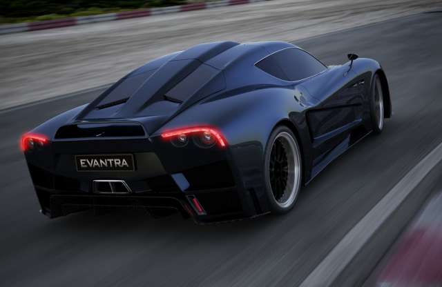 Evantra néven jön a magyar dizájner olasz szuperkupéja