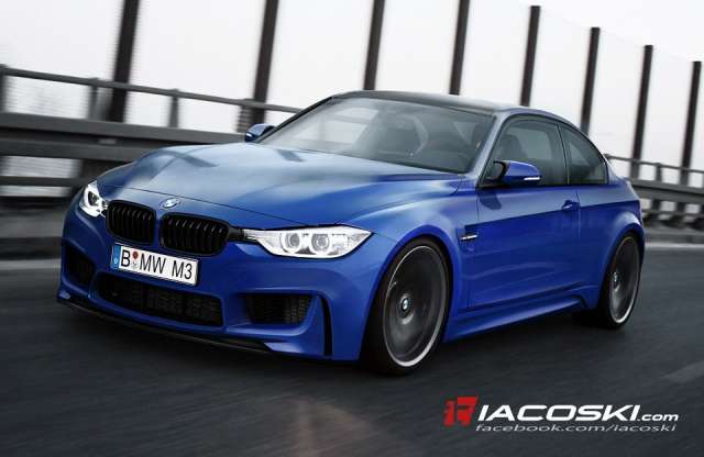 Számítógépes grafikán a következő BMW M3