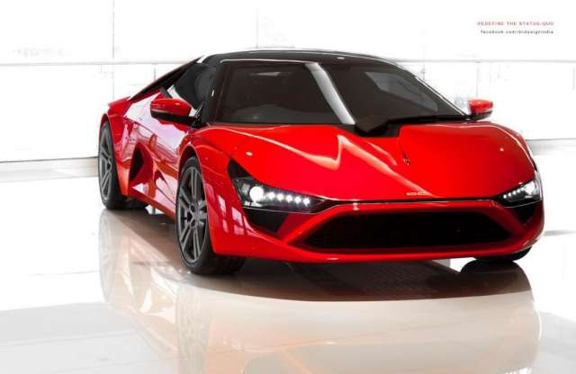 Bemutatkozott az első indiai szupersportautó