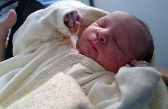 Gyermekünk született