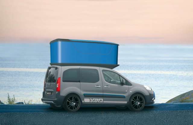 Hippibusz lett a Peugeot Partnerből