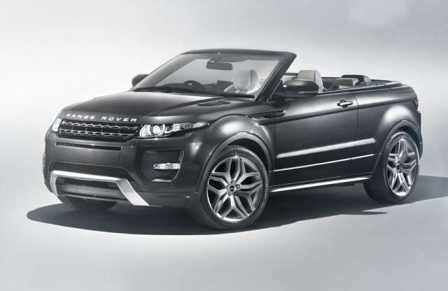 Lenyisszantották a Range Rover Evoque tetejét
