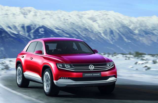 1,8 l/100 km étvágy, 220 km/h végtempó: Volkswagen Cross Coupé