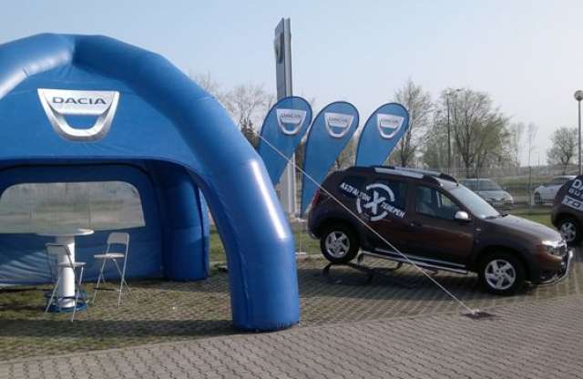 Terepturnén a legnépszerűbb SUV, a Dacia Duster