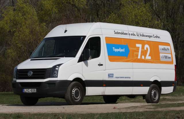 76 190 húsvéti tojást hozhat B-kategóriával: VW Crafter teszt
